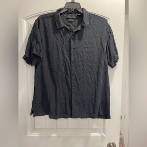 Axist washable silk touch SS shirt, color block